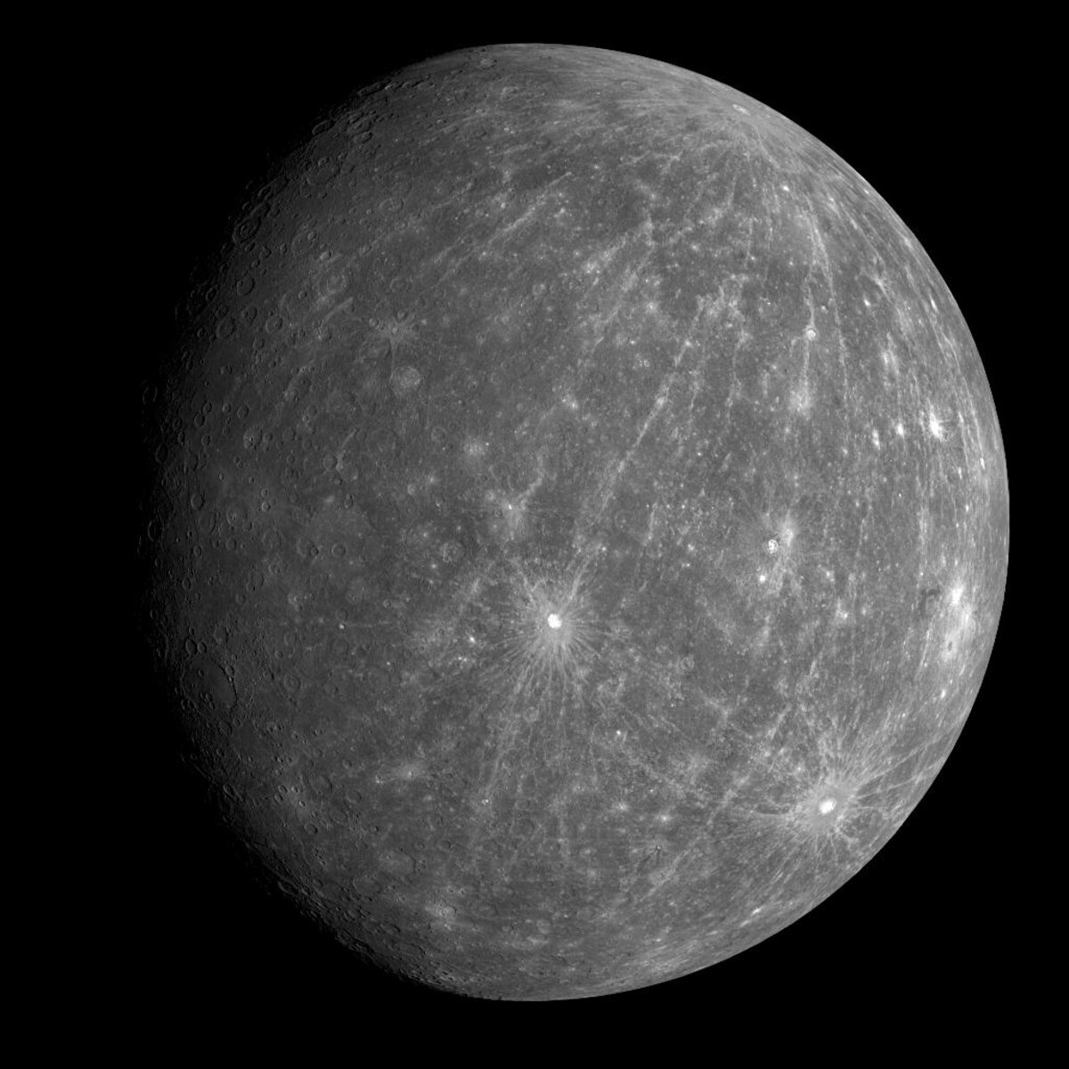 Photo of the planet Mercury