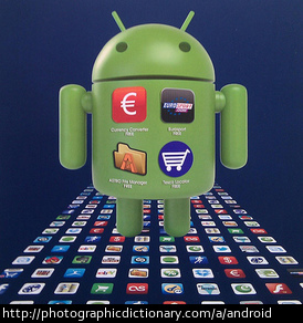 An android advertisement.