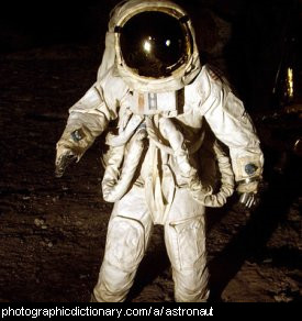 Photo of an astronaut