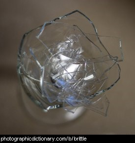 Photo of a broken glass