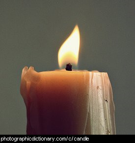 Photo of a candle