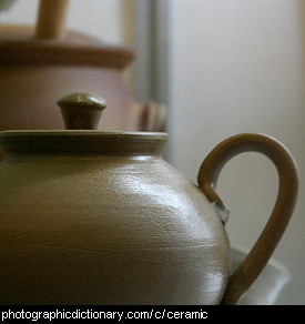 Photo of ceramic teapots