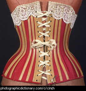 Photo of a corset