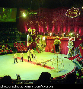 Photo of a circus