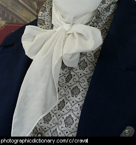 Photo of a cravat