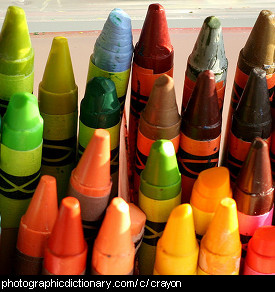 Photo of some crayons