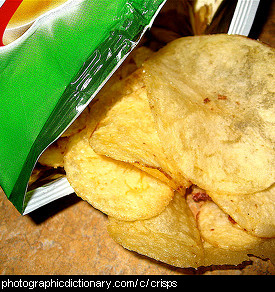 Photo of potato crisps