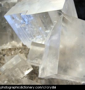 Photo of salt crystals