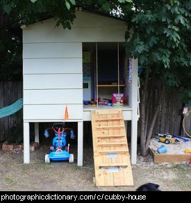 Photo of a cubby house