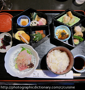 Japanese cuisine.