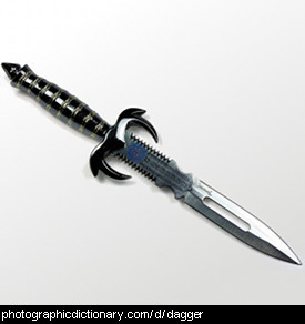 Photo of a dagger.