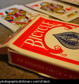 Photo of a deck of cards