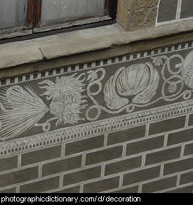 Photo of decorative trim