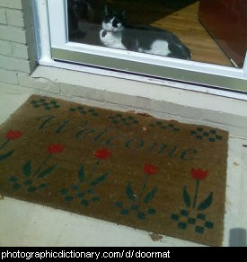 Photo of a doormat