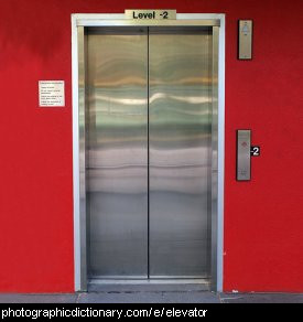 Photo of an elevator