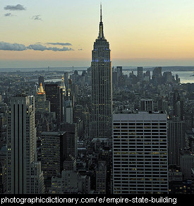 Photo of the Empire State Building