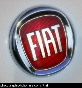 Photo of a Fiat badge