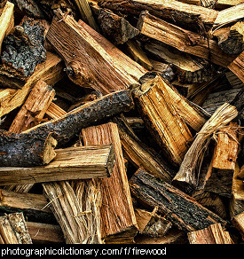 Photo of firewood