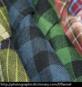 Various flannel shirts.