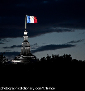 Photo of the French flag