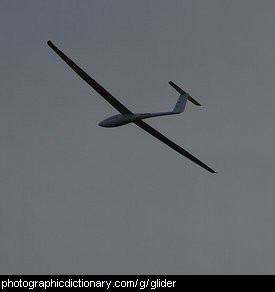Photo of a glider