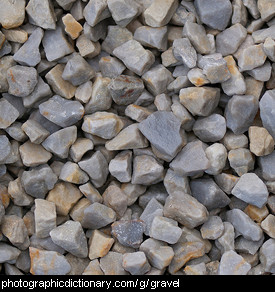 Photo of gravel