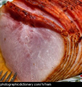 Photo of ham.