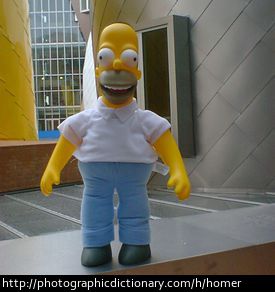 Photo of Homer Simpson