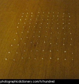 Photo of one hundred grains of salt