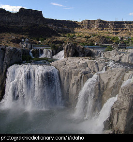 Photo of Shoshone falls, Idaho