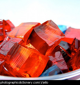 Photo of jello or jelly