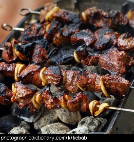 Photo of kebabs