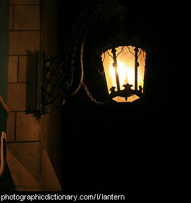 Photo of a lantern