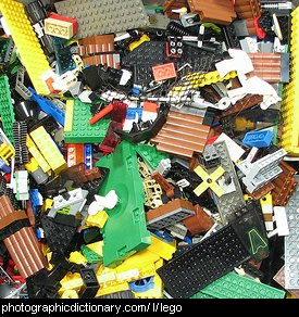 Photo of some lego blocks