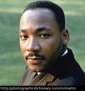 Civil rights activist Martin Luther King Jr.
