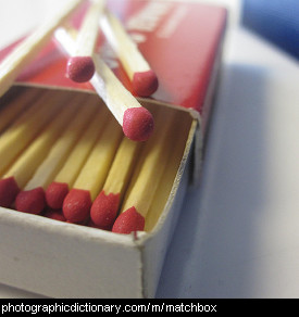 Photo of a box of matches