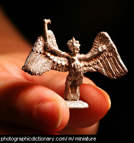 Photo of a miniature figurine