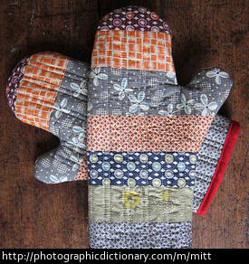 Oven mitts.
