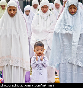 Photo of Muslim women