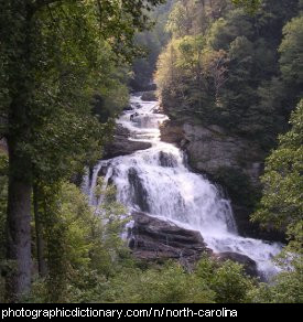 Photo of Cullasaja Gorge Falls, North Carolina