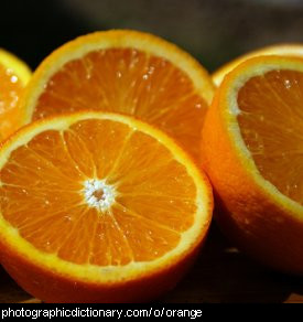 Photo of orange fruit
