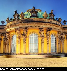 Photo of a palace