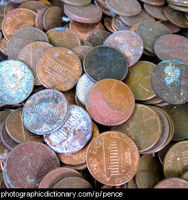 Photo of pennies