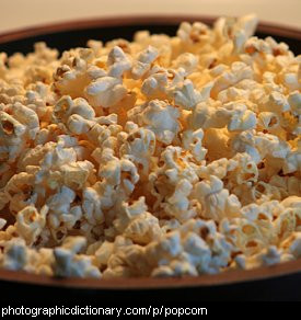 Photo of popcorn
