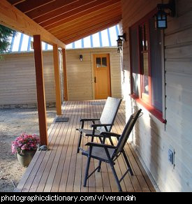 Photo of a verandah