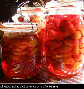 Photo of preserved plums