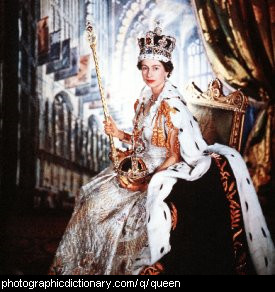 Photo of the Queen