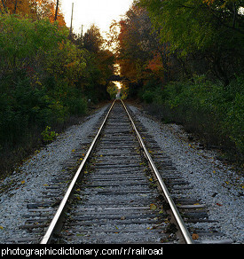 Photo of a railroad