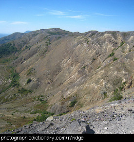 Photo of a ridge