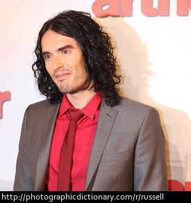Actor Russell Brand.